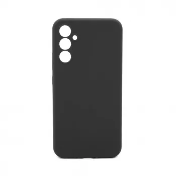 Evelatus Samsung Galaxy A15 Premium Soft Touch Silikonhülle Schwarz