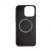 Evelatus Apple iPhone 15 Pro Max Premium Magsafe Soft Touch Silicone Case New Function Black