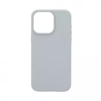 Evelatus Apple iPhone 15 Pro Max Premium Magsafe Soft Touch Silicone Case New Function Grey Blue