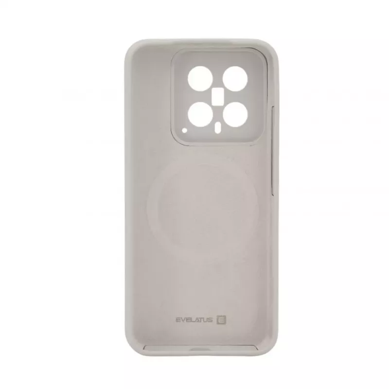 Evelatus Xiaomi 14 Premium Soft Touch Silikonhülle Grau