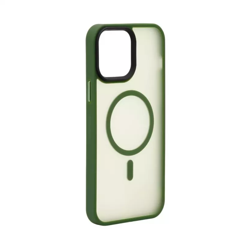 Evelatus Apple iPhone 13 Pro Max Hybrid Case mit MagSafe PC+TPU Grün