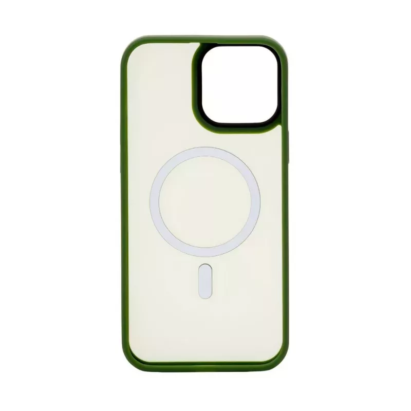 Evelatus Apple iPhone 13 Pro Max Hybrid Case mit MagSafe PC+TPU Grün
