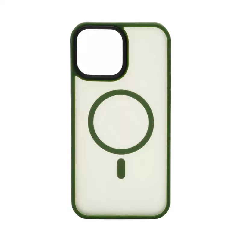 Evelatus Apple iPhone 13 Pro Max Hybrid Case mit MagSafe PC+TPU Grün