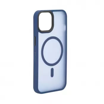 Evelatus Apple iPhone 13 Pro Max Hybrid Case mit MagSafe PC+TPU Blau