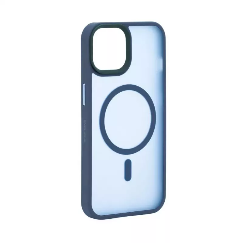 Evelatus Apple iPhone 14 Hybrid Case mit MagSafe PC+TPU Blau