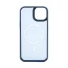 Evelatus Apple iPhone 14 Hybrid Case mit MagSafe PC+TPU Blau