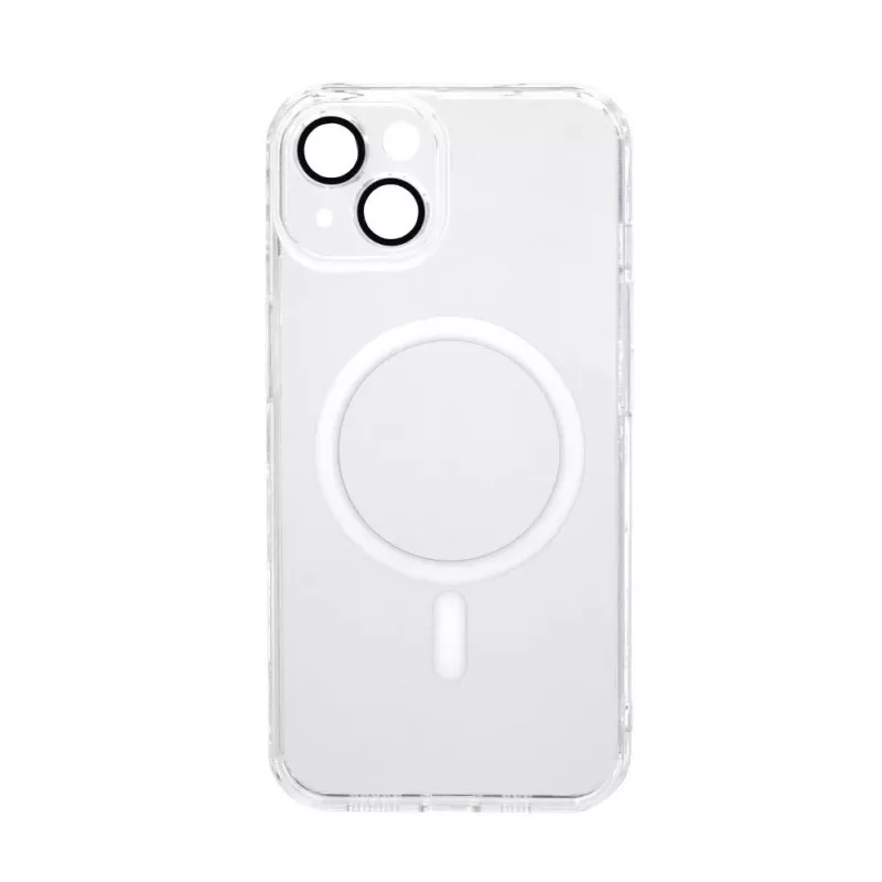 Evelatus Apple iPhone 14 Clear Case mit MagSafe und Kameraschutz Transparent