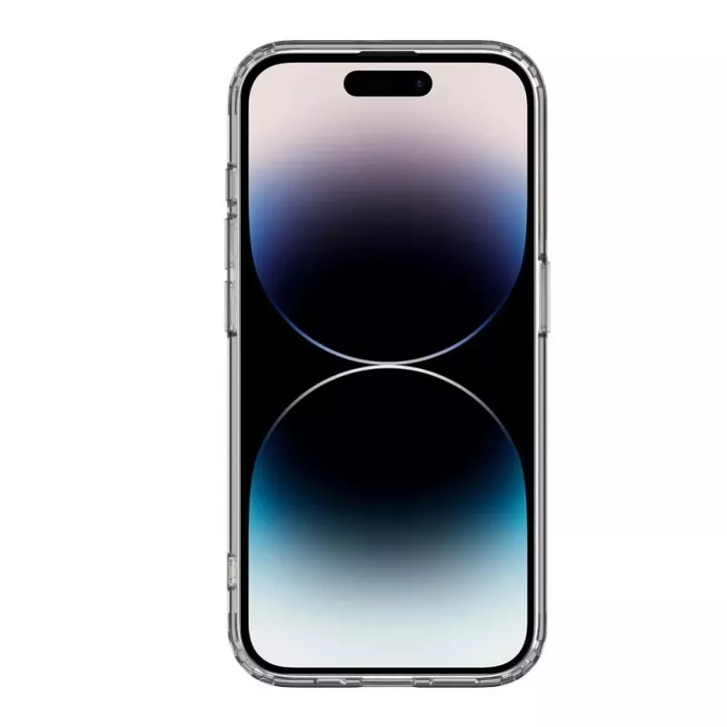 Evelatus Apple iPhone 15 Pro Max Military Shockproof Silicone Case TPU Transparent