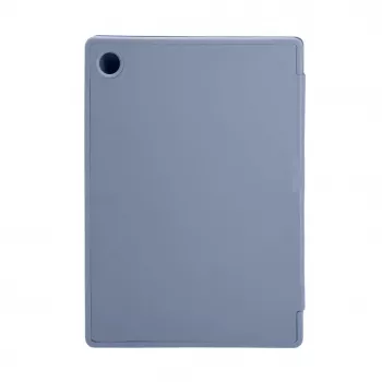 Evelatus Galaxy Tab A8 10.5 Tablet-Hülle mit Imitat-Mikrofaser innen Lavendelgrau
