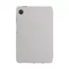 Evelatus Galaxy Tab A9 Tablet-Hülle mit Imitat-Mikrofaser-Innenseite Silber