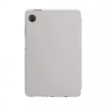 Evelatus Galaxy Tab A9 Tablet-Hülle mit Imitat-Mikrofaser-Innenseite Silber