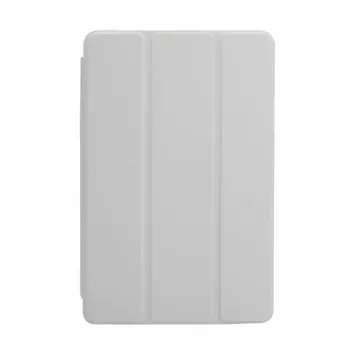 Evelatus Galaxy Tab A9 Tablet-Hülle mit Imitat-Mikrofaser-Innenseite Silber
