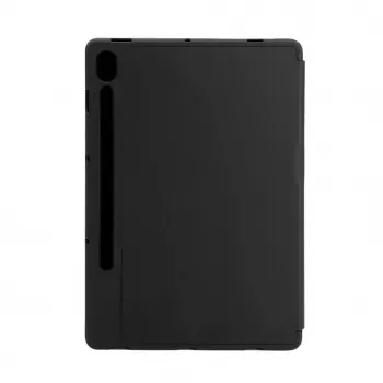Evelatus Galaxy Tab S9 FE Tablet-Hülle mit Kunstmikrofaser-Innenleben Schwarz