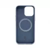 Connect Apple iPhone 14 Pro Premium MagSafe Soft Touch Silicone Case New Function Midnight Blue