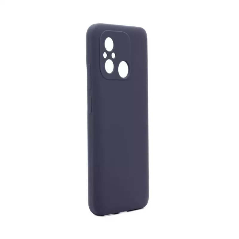 Connect Xiaomi Redmi 12C Premium Quality Soft Touch Silicone Case Midnight Blue