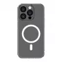 Connect Apple iPhone 15 Pro Max Clear Case mit Magnet- und Kameraschutz Transparent