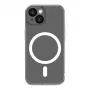 Connect Apple iPhone 14 Clear Case mit Magnet und Kameraschutz Transparent