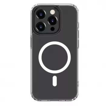 Connect Apple iPhone 15 Pro Max Clear Case mit MagSafe Transparent