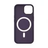 Connect Apple iPhone 14 Hybrid Case mit magnetischem PC+TPU Tiefes Lila