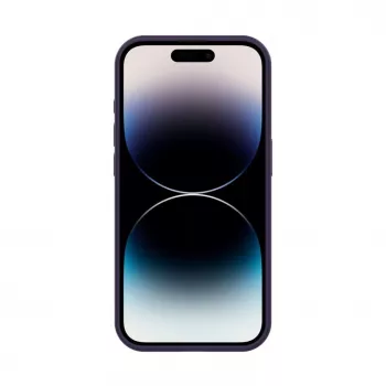 Connect Apple iPhone 14 Pro Max Hybrid Case mit Magnet, PC+TPU, Tiefes Lila