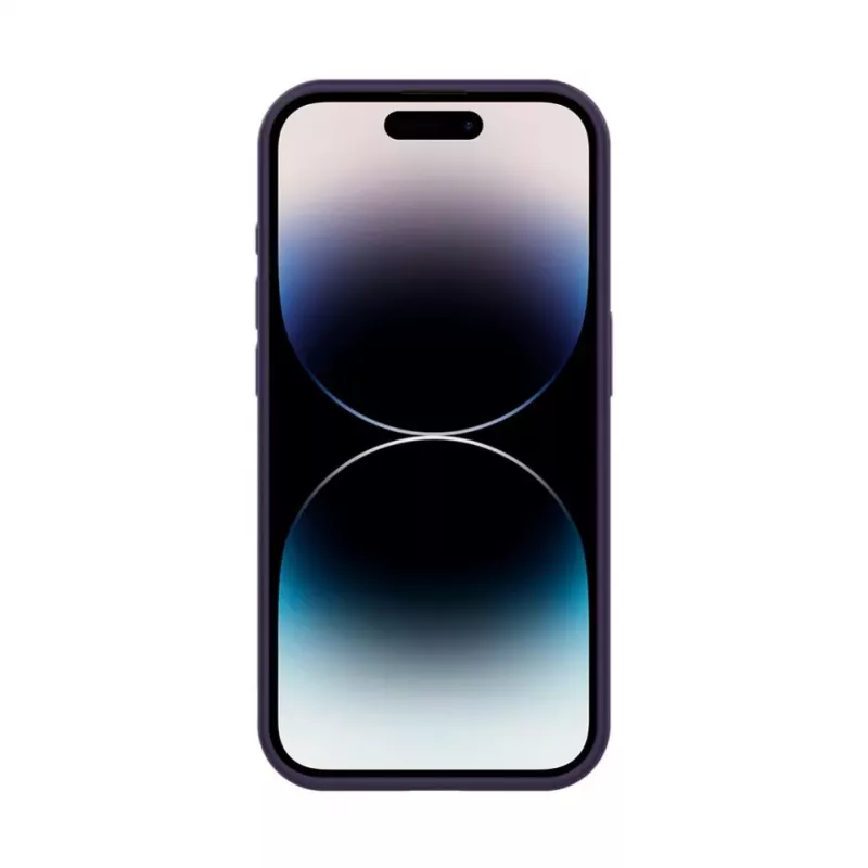 Connect Apple iPhone 14 Pro Max Hybrid Case mit Magnet, PC+TPU, Tiefes Lila