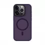 Connect Apple iPhone 14 Pro Max Hybrid Case mit Magnet, PC+TPU, Tiefes Lila