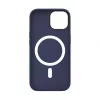 Connect Apple iPhone 15 Hybrid Case mit Magnet, PC+TPU, Blau