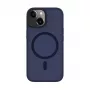 Connect Apple iPhone 15 Hybrid Case mit Magnet, PC+TPU, Blau