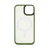 Connect Apple iPhone 15 Hybrid Case mit Magnet PC+TPU Grün
