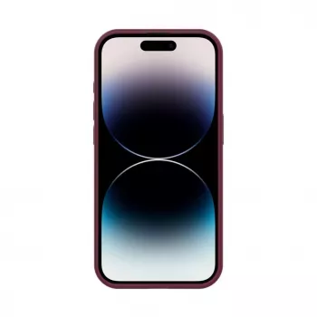 Connect Apple iPhone 15 Hybrid Case mit Magnet PC+TPU Rot