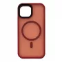 Connect Apple iPhone 15 Hybrid Case mit Magnet PC+TPU Rot