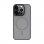 Connect Apple iPhone 15 Pro Hybrid Case mit Magnet, PC+TPU, Silber