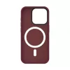 Connect Apple iPhone 15 Pro Hybrid Case mit Magnet PC+TPU Pflaume