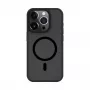 Connect Apple iPhone 15 Pro Max Hybrid Case mit Magnet, PC+TPU, Schwarz