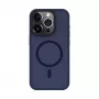 Connect Apple iPhone 15 Pro Max Hybrid Case mit Magnet, PC+TPU, Blau