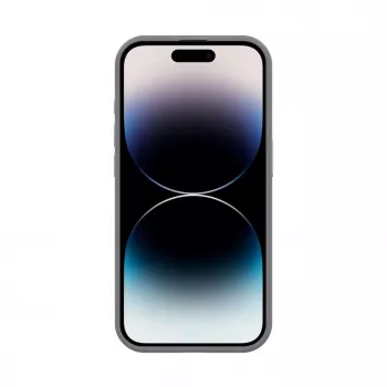Connect Apple iPhone 15 Pro Max Hybrid Case mit Magnet PC+TPU Silber