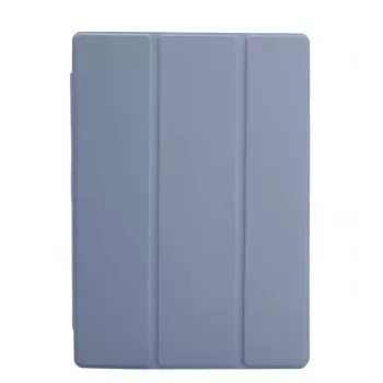 Connect Galaxy Tab A8 10.5 Tablet-Hülle mit Imitat-Mikrofaser-Innenfutter Lavendelgrau
