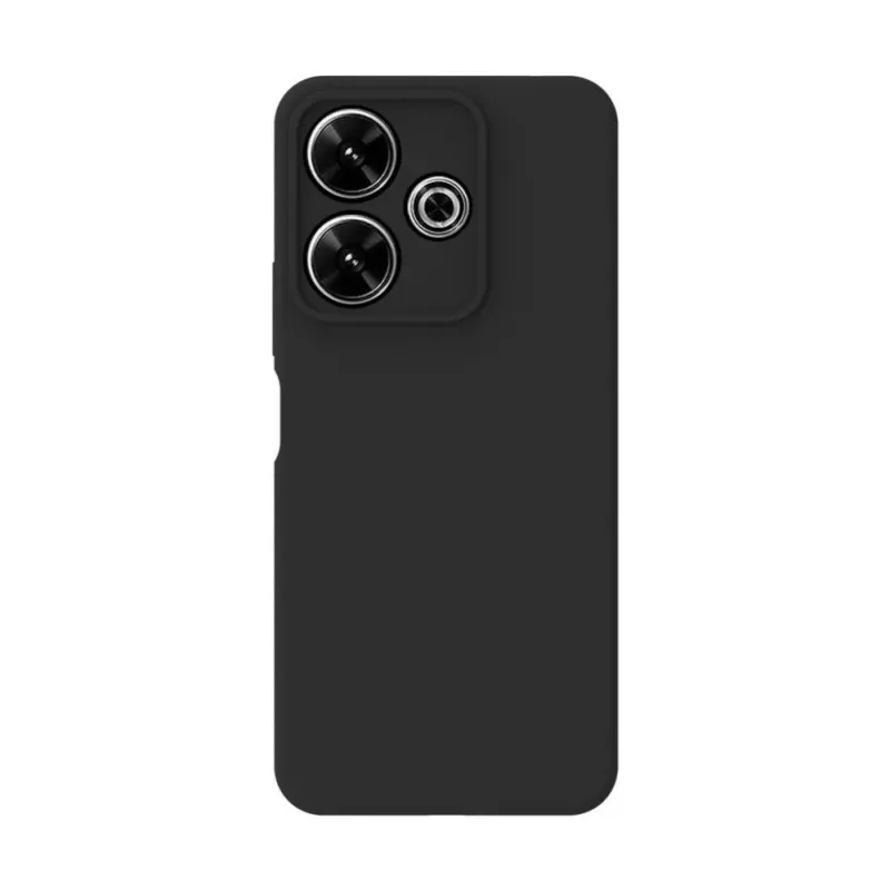 Evelatus Xiaomi Poco X6 Premium Soft Touch Silikonhülle Schwarz