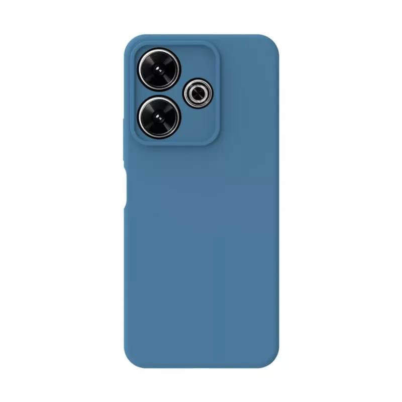 Connect Xiaomi Redmi Note 13 Pro Plus Premium Qualität Soft Touch Silikonhülle Mitternachtsblau