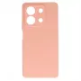Connect Xiaomi Poco X6 Premium Qualität Soft Touch Silikonhülle Pink Sand