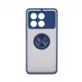 iLike Xiaomi Poco X6 Pro Hybrid Case mit Ring Dunkelblau