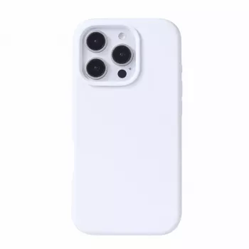 Evelatus Apple iPhone 16 Pro Premium MagSafe Soft Touch Silicone Case Weiß