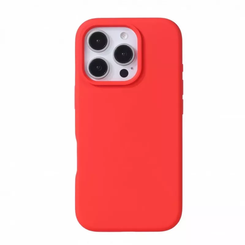 Evelatus Apple iPhone 16 Pro Max Premium MagSafe Soft Touch Silicone Case Red