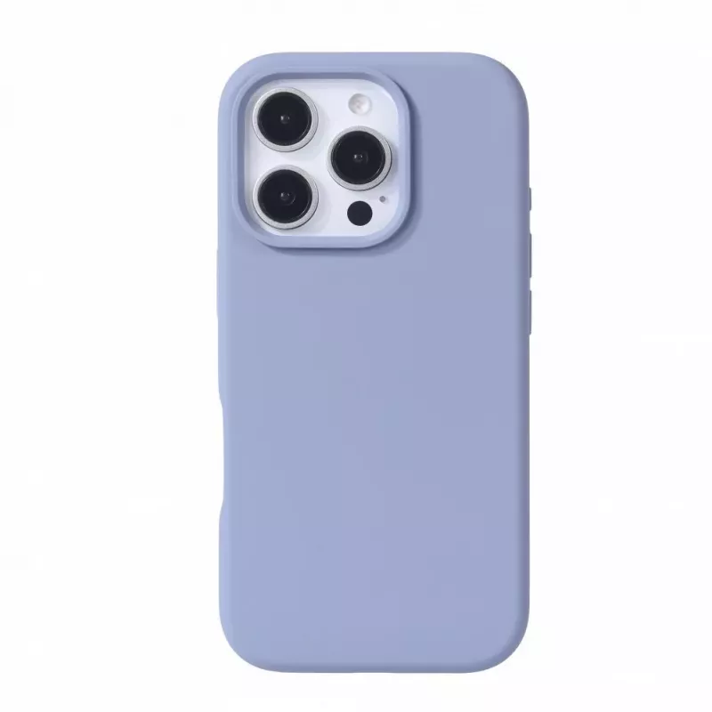 Evelatus Apple iPhone 16 Pro Premium MagSafe Soft Touch Silicone Case Lavender Gray