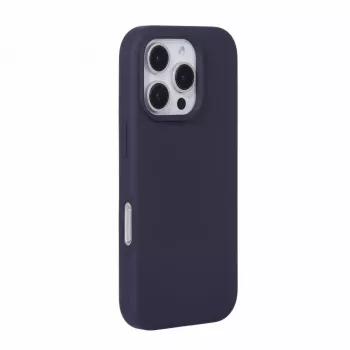 Evelatus Apple iPhone 16 Pro Premium MagSafe Soft Touch Silikonhülle Tiefes Lila