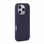 Evelatus Apple iPhone 16 Pro Premium MagSafe Soft Touch Silikonhülle Tiefes Lila