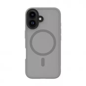 Evelatus Apple iPhone 16 Hybrid Case mit MagSafe PC+TPU Silber