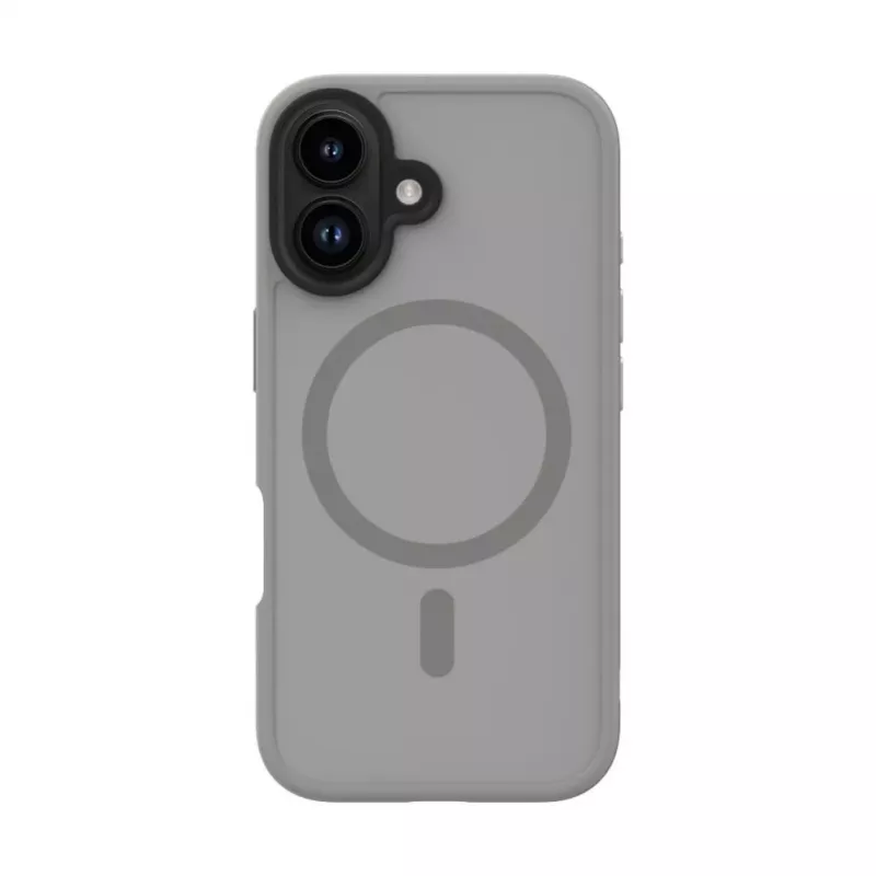 Evelatus Apple iPhone 16 Hybrid Case mit MagSafe PC+TPU Silber
