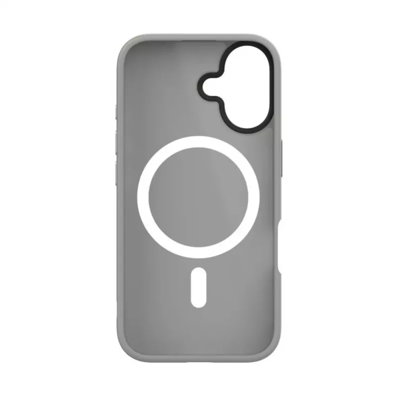 Evelatus Apple iPhone 16 Hybrid Case mit MagSafe PC+TPU Silber
