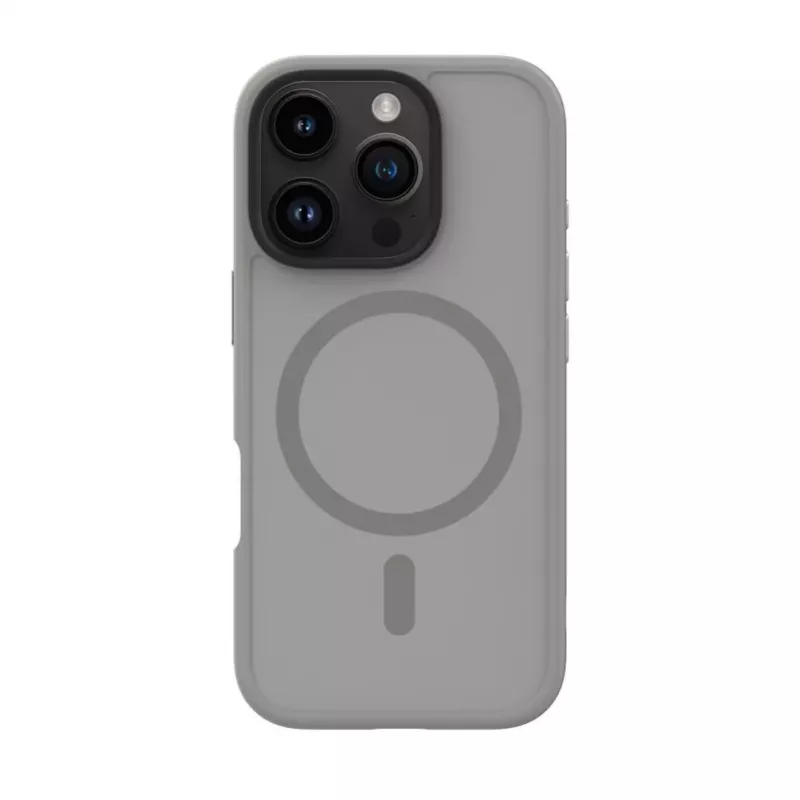 Evelatus Apple iPhone 16 Pro Hybrid Case mit MagSafe PC+TPU Silber
